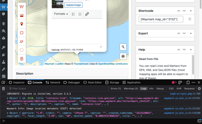 Waymark Login Debug Mode – Waymark
